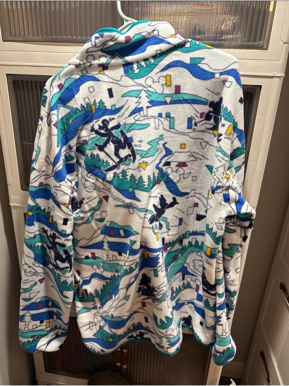 Columbia Disney Fleece Pullover - Teal, Blue, Purple & White - Picture 4 of 4